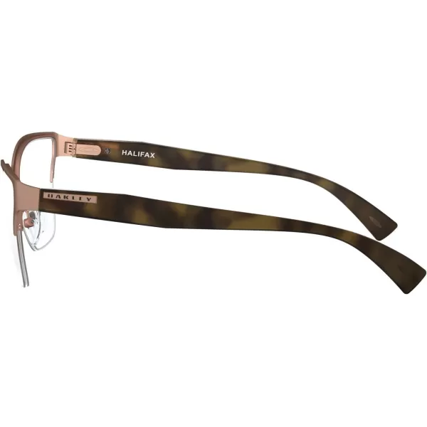 imageOakley Womens Ox3243 Halifax Cat Eye Prescription Eyeglass FramesSatin Rose GoldDemo Lens