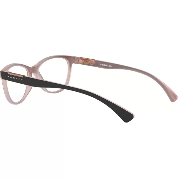 imageOakley Womens Ox8146 Plungeline Round Prescription Eyewear FramesPolished Dusty RoseDemo Lens