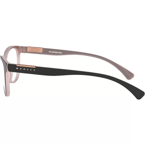 imageOakley Womens Ox8146 Plungeline Round Prescription Eyewear FramesPolished Dusty RoseDemo Lens