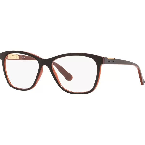 imageOakley Womens Ox8155 Alias Butterfly Prescription Eyeglass FramesAmberDemo Lens