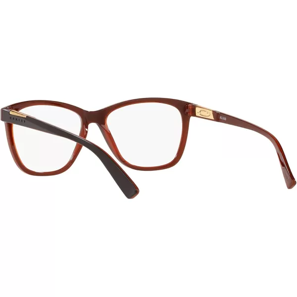 imageOakley Womens Ox8155 Alias Butterfly Prescription Eyeglass FramesAmberDemo Lens
