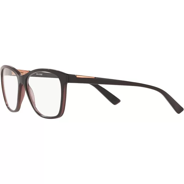 imageOakley Womens Ox8155 Alias Butterfly Prescription Eyeglass FramesAmethystDemo Lens