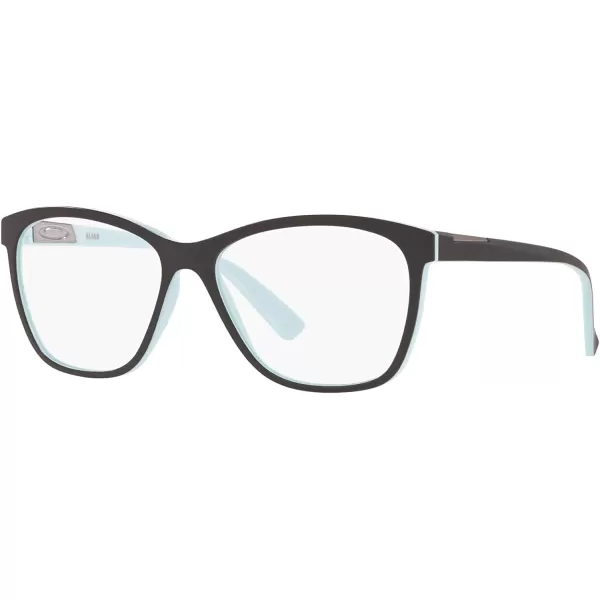 imageOakley Womens Ox8155 Alias Butterfly Prescription Eyeglass FramesBlue MilkshakeDemo Lens