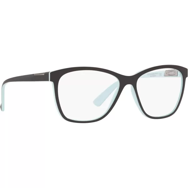 imageOakley Womens Ox8155 Alias Butterfly Prescription Eyeglass FramesBlue MilkshakeDemo Lens