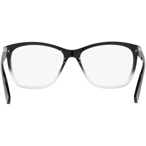imageOakley Womens Ox8155 Alias Butterfly Prescription Eyeglass FramesPolished Black FadeDemo Lens