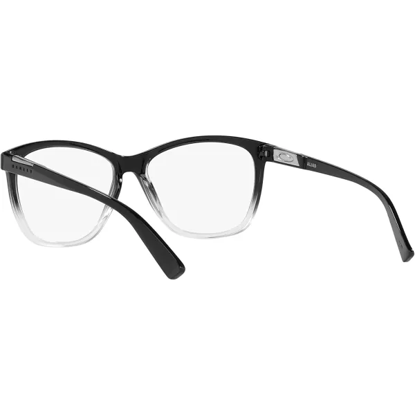 imageOakley Womens Ox8155 Alias Butterfly Prescription Eyeglass FramesPolished Black FadeDemo Lens