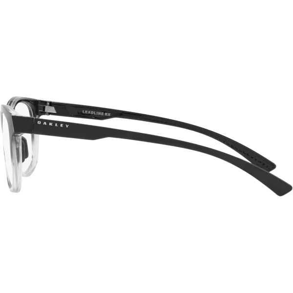 imageOakley Womens Ox8175 Leadline Rx Round Prescription Eyewear Frames Polished Black FadeDemo Lens 52 mm52 mm