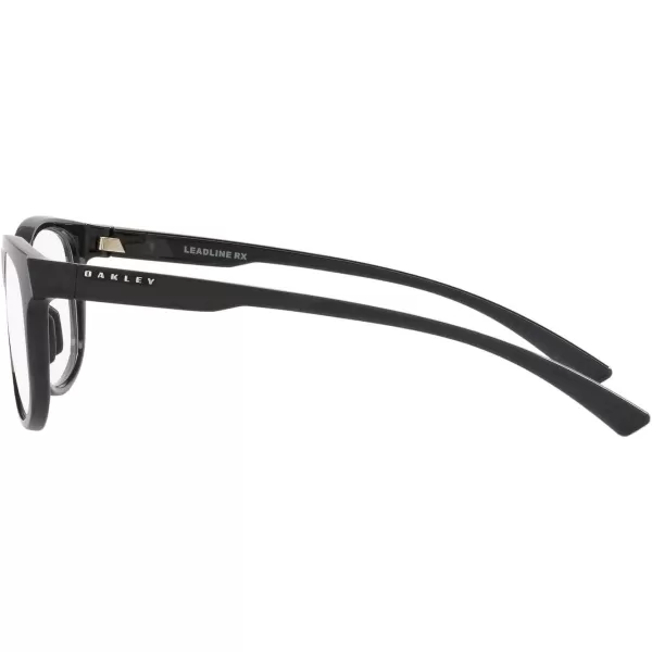 imageOakley Womens Ox8175 Leadline Rx Round Prescription Eyewear FramesBlack InkDemo Lens