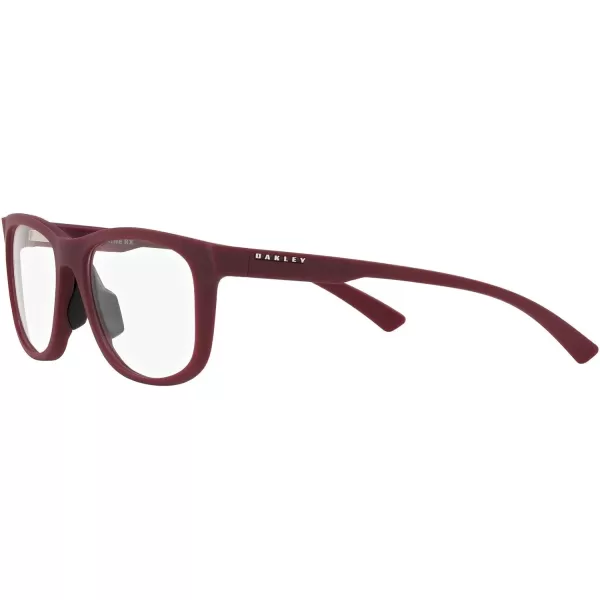imageOakley Womens Ox8175 Leadline Rx Round Prescription Eyewear FramesSatin Brick RedDemo Lens