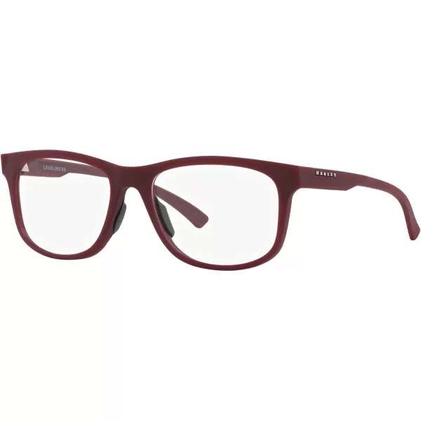 imageOakley Womens Ox8175 Leadline Rx Round Prescription Eyewear FramesSatin Brick RedDemo Lens