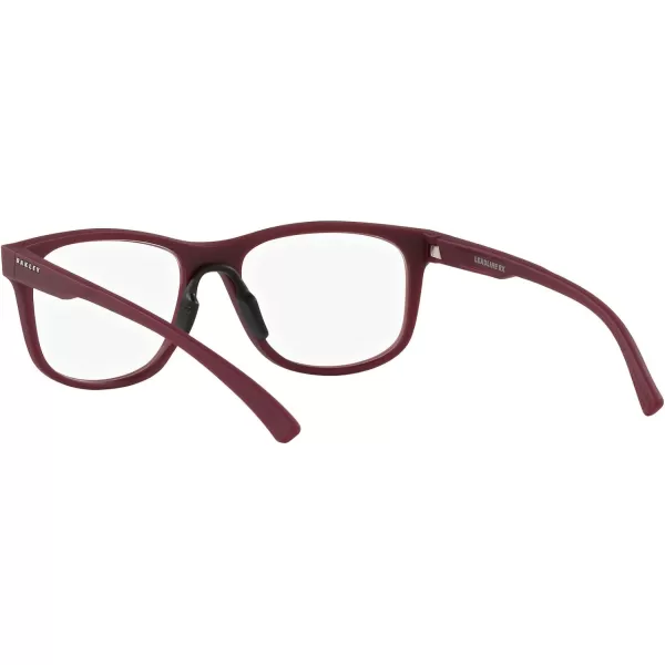 imageOakley Womens Ox8175 Leadline Rx Round Prescription Eyewear FramesSatin Brick RedDemo Lens