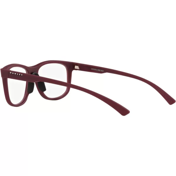 imageOakley Womens Ox8175 Leadline Rx Round Prescription Eyewear FramesSatin Brick RedDemo Lens