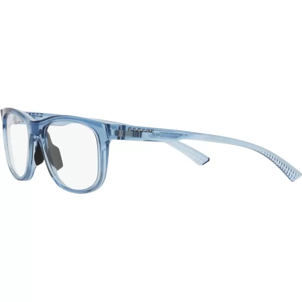 imageOakley Womens Ox8175 Leadline Rx Round Prescription Eyewear FramesTransparent BlueDemo Lens