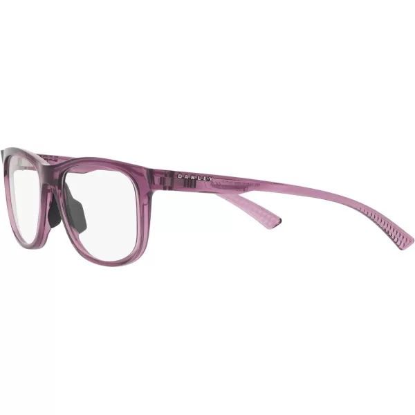 imageOakley Womens Ox8175 Leadline Rx Round Prescription Eyewear FramesTransparent IndigoDemo Lens