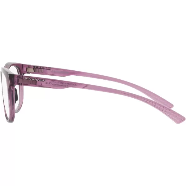 imageOakley Womens Ox8175 Leadline Rx Round Prescription Eyewear FramesTransparent IndigoDemo Lens