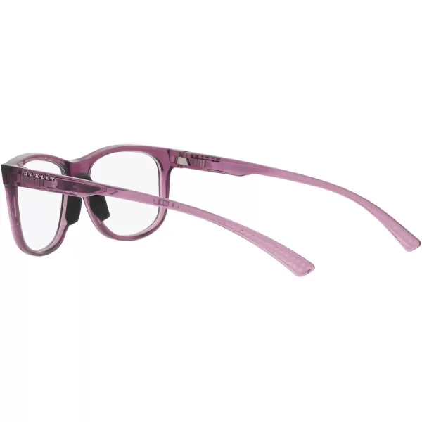 imageOakley Womens Ox8175 Leadline Rx Round Prescription Eyewear FramesTransparent IndigoDemo Lens