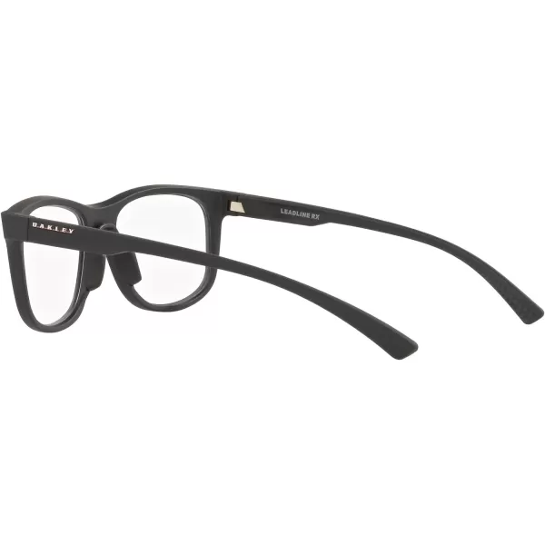 imageOakley Womens Ox8175 Leadline Rx Round Prescription Eyewear FramesVelvet BlackDemo Lens