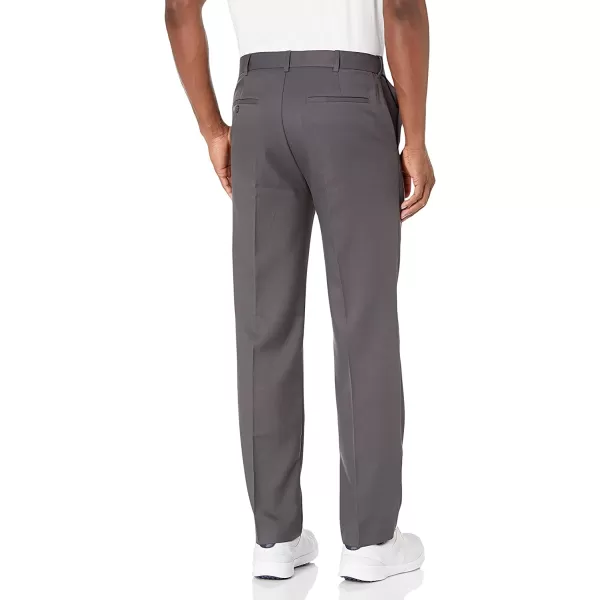 imagePGA TOUR Mens Flat Front Golf Pant with Expandable Waistband Waist Size 3044 Big amp TallAsphalt
