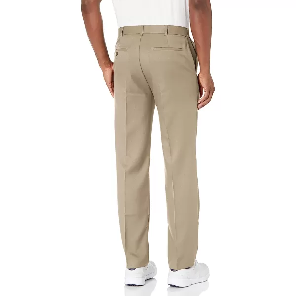imagePGA TOUR Mens Flat Front Golf Pant with Expandable Waistband Waist Size 3044 Big amp TallChinchilla