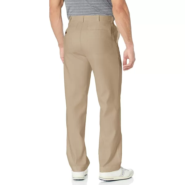 imagePGA TOUR Mens Flat Front Golf Pant with Expandable Waistband Waist Size 3044 Big amp TallChinchilla