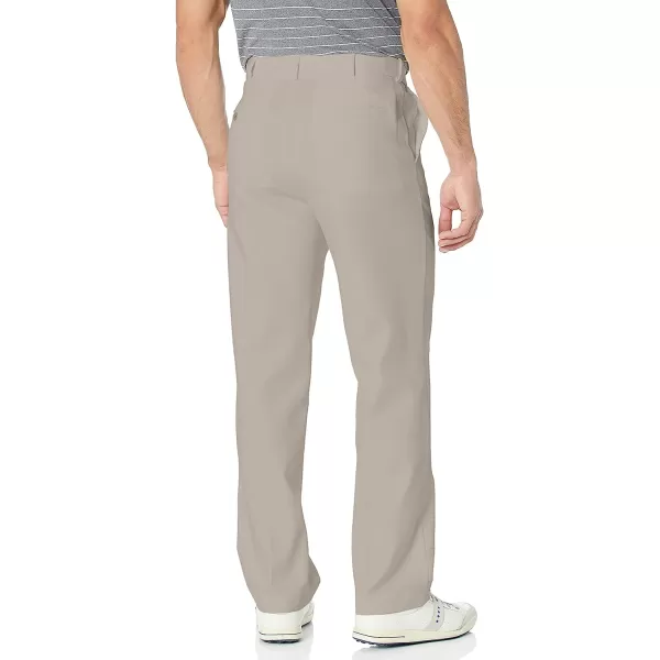imagePGA TOUR Mens Flat Front Golf Pant with Expandable Waistband Waist Size 3044 Big amp TallSilver Cloud