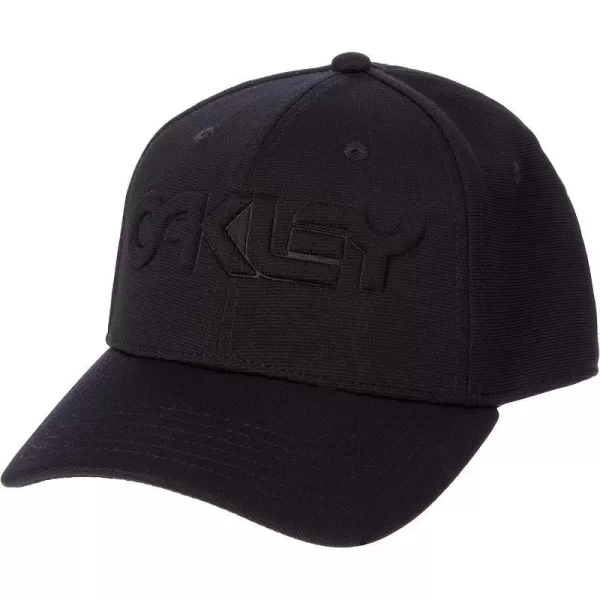 imageOakley 6 Panel Stretch Hat EmbossedBlackout