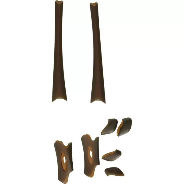 imageOakley Aoo9009kt Flak Jacket Rectangular Ear Sock and Nose Pad Accessory KitRootbeer