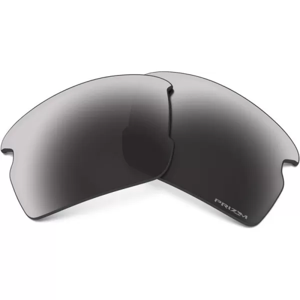 imageOakley Flak 20 Low Bridge Fit Rectangular Replacement Sunglass LensesPrizm Black Polarized