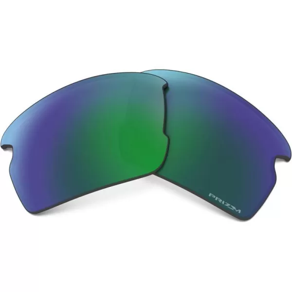 imageOakley Flak 20 Low Bridge Fit Rectangular Replacement Sunglass LensesPrizm Jade