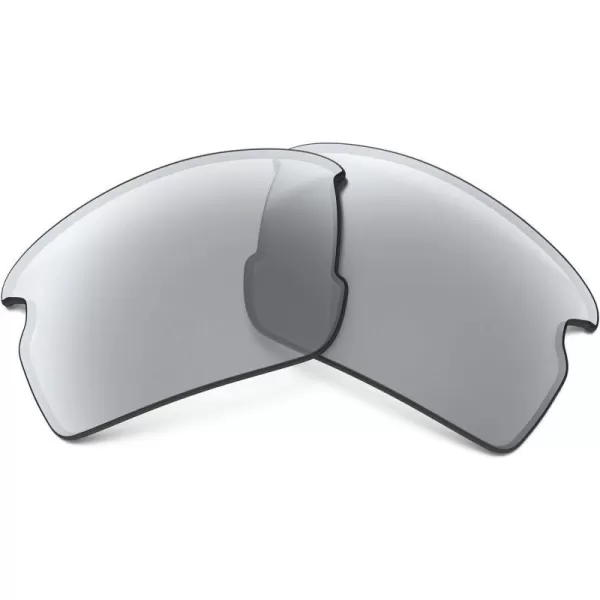 imageOakley Flak 20 Low Bridge Fit Rectangular Replacement Sunglass LensesSlate