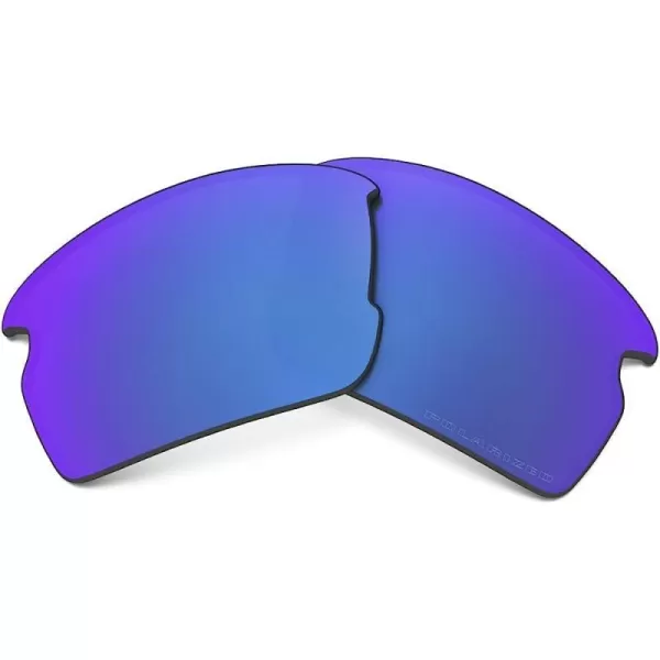 imageOakley Flak 20 Rectangular Replacement Sunglass LensesSapphire Iridium Polarized