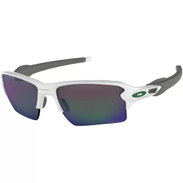 imageOakley Flak 20 XL OO9188 Sunglasses For Men BUNDLE Leash Designer iWear Care KitPolished WhitePrizm Jade