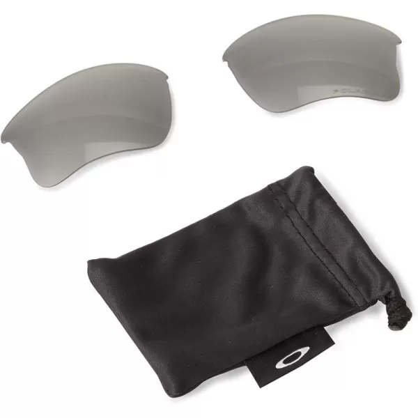 imageOakley Flak Jacket Xlj Rectangular Replacement Sunglass LensesBlack Polarized