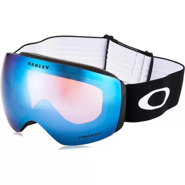 imageOakley Flight Deck L Snow GoggleMatte Black StrapPrizm Snow Sapphire amp Prizm Snow Clear Lens