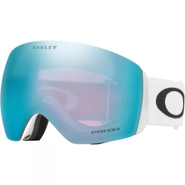 Matte White Strap/Prizm Snow Sapphire Iridium Lens