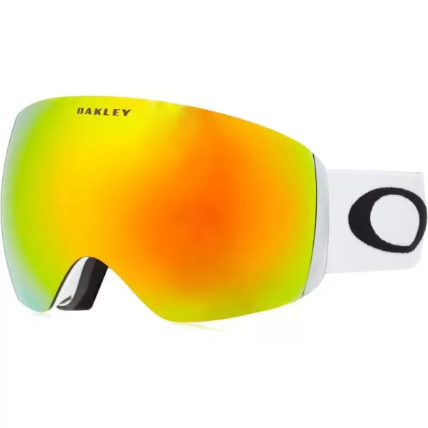 Matte White/Fire Iridium