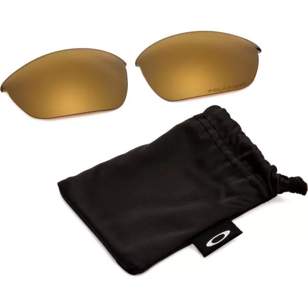 imageOakley Half Jacket 20 Rectangular Replacement Sunglass LensesGold Polarized