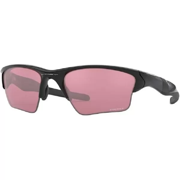 imageOakley Half Jacket 20 XL OO9154 Sunglasses For Men BUNDLE Leash Designer iWear Care KitPolished BlackPrizm Dark Golf