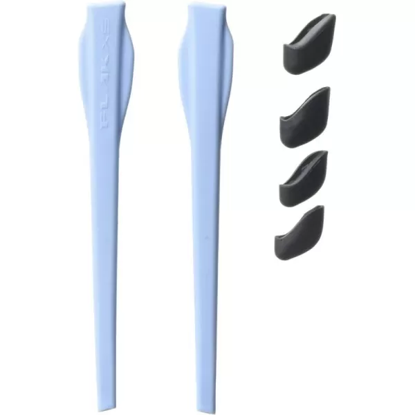 imageOakley Kids Flak XS Sunglasses Ear Sock Accessories Kit Eyeglass Safety OrangeLight Blue