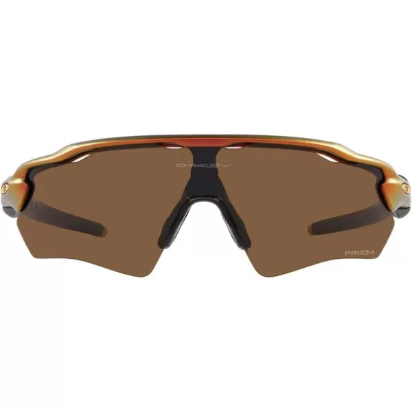 imageOakley Kids Oj9001 Radar Ev Xs Path Rectangular SunglassesMatte RedGold ColorshiftPrizm Bronze