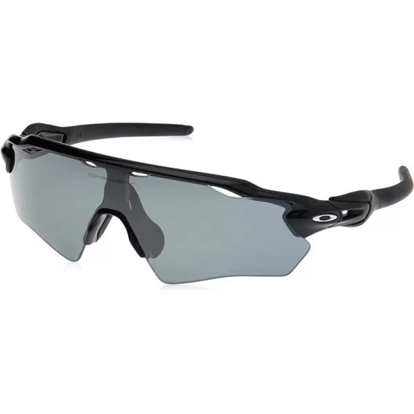 imageOakley Kids Oj9001 Radar Ev Xs Path Rectangular SunglassesPolished BlackBlack Iridium Polarized