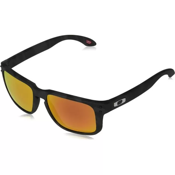 imageOakley Kids Oj9007 Holbrook Xs Square SunglassesMatte Black CamoPrizm Ruby