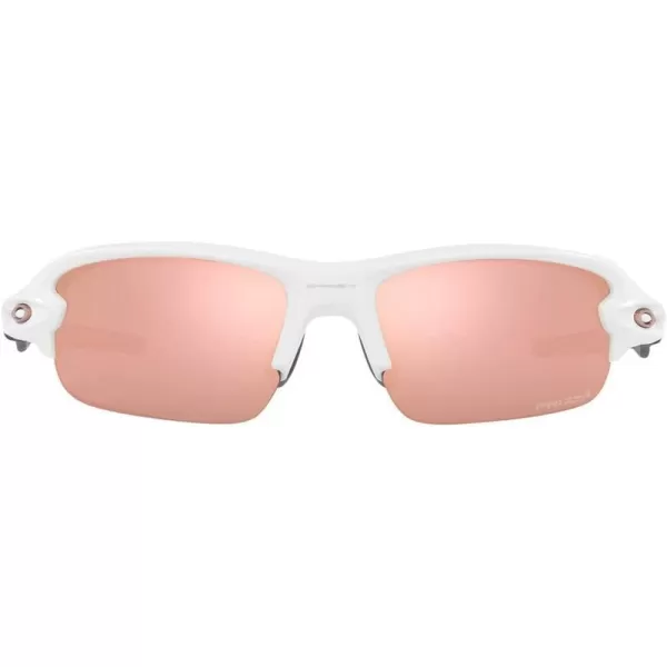 imageOakley Kids Oj9008 Flak XXS Square SunglassesMatte WhitePrizm Rose Gold
