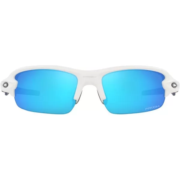 imageOakley Kids Oj9008 Flak XXS Square SunglassesMatte WhitePrizm Sapphire