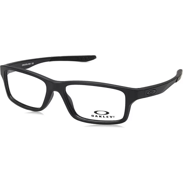 imageOakley Kids Oy8002 Crosslink Xs Square Prescription Eyewear FramesSatin BlackDemo Lens