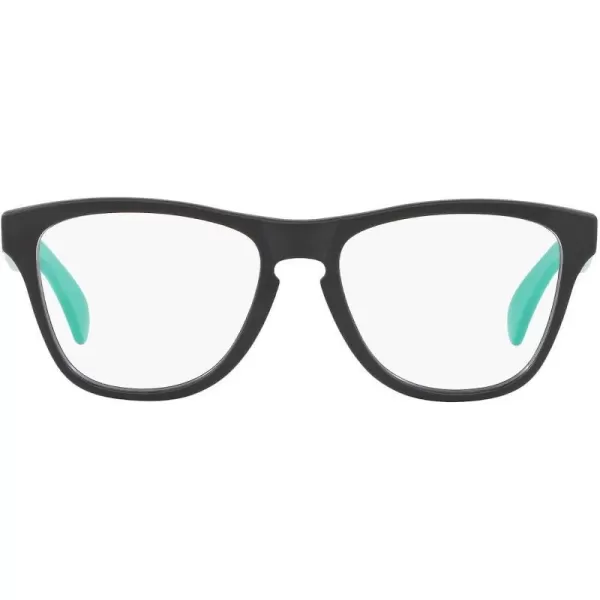 imageOakley Kids Oy8009 Frogskins Xs Square Prescription Eyewear FramesSatin Black on TealDemo Lens
