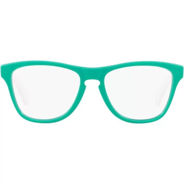 imageOakley Kids Oy8009 Frogskins Xs Square Prescription Eyewear FramesSatin CelesteDemo Lens