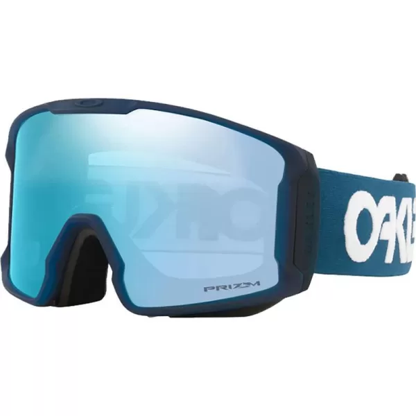 imageOakley Line Miner Snow Goggle LargeSized FitB1b Poseidon PRIZM Snow Sapphire Iridium
