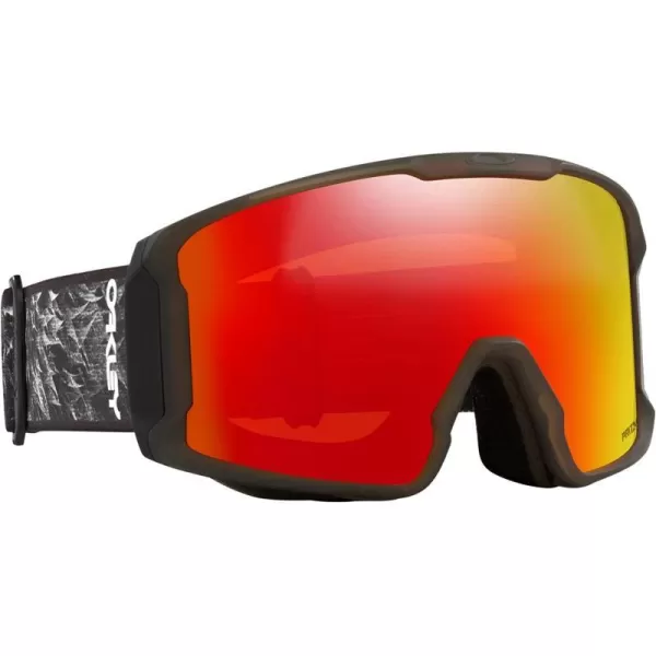 imageOakley Line Miner Snow Goggle LargeSized FitBlack BlazePrizm Torch Iridium Prizm Snow Torch Iridium