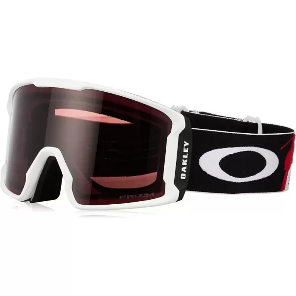 imageOakley Line Miner Snow Goggle LargeSized FitBlack Prizm Snow Dark Grey